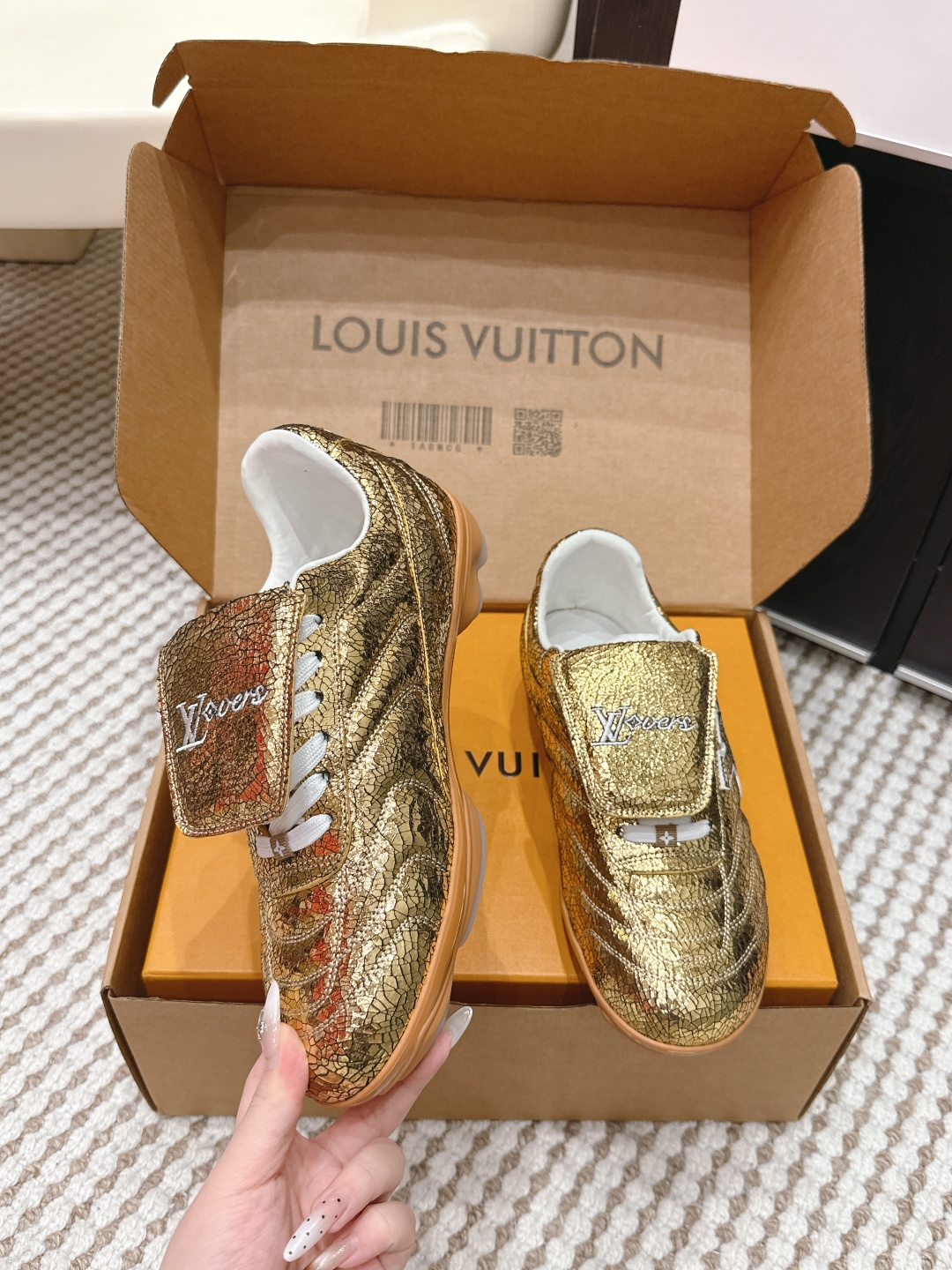 Louis Vuitton ²⁰²6 𝐬𝐬𝐋𝐕 𝐃𝐢𝐬𝐜𝐨𝐯𝐞𝐫𝐲 𝐋𝐚𝐜𝐞 𝐔𝐩路易威登 运动鞋 足球鞋 休闲 跑鞋