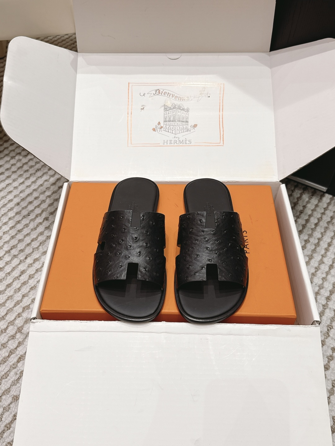 Мужские сандалии Hermes