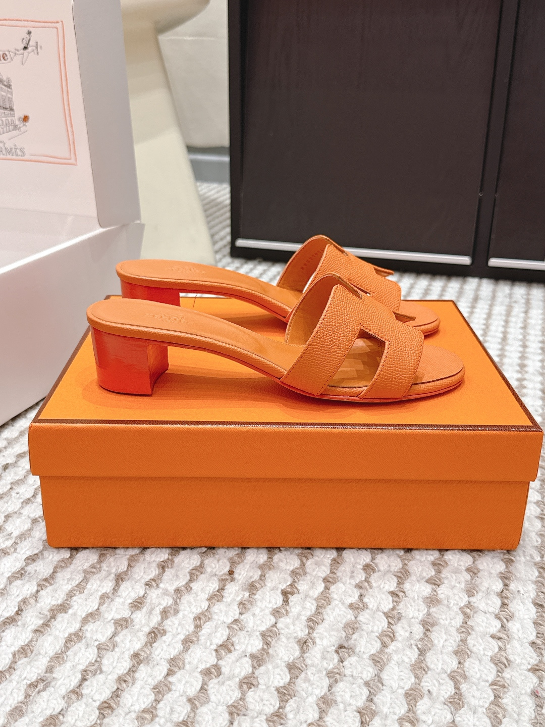 Hermès Hermes 爱马仕春 26最新配色 东莞产 H拖鞋