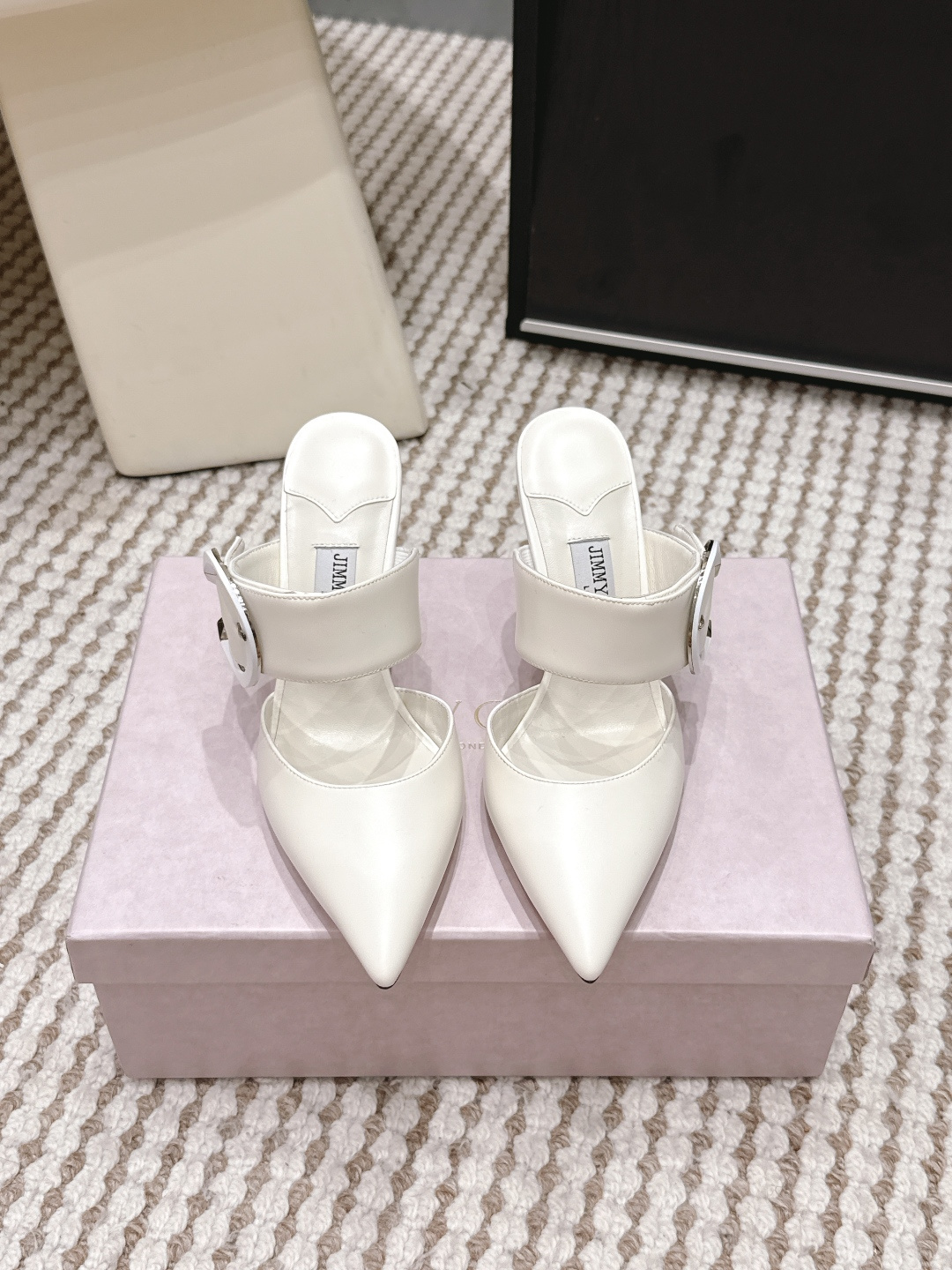 Женские мюли Jimmy Choo с острым носком