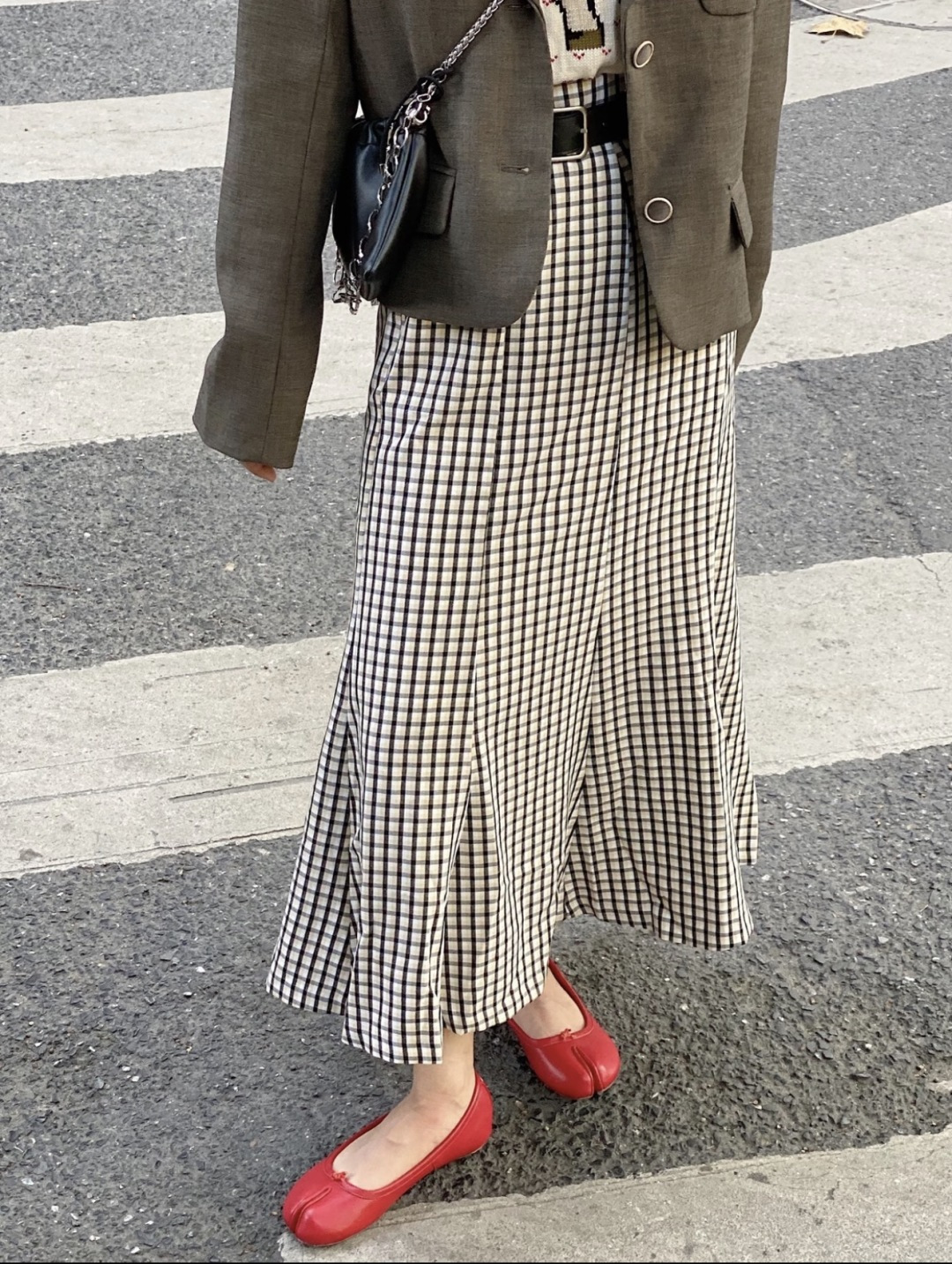 NO:788777,Outfit pictures, split-toe shoes19860909穿搭图,分趾鞋,Women's Shoes