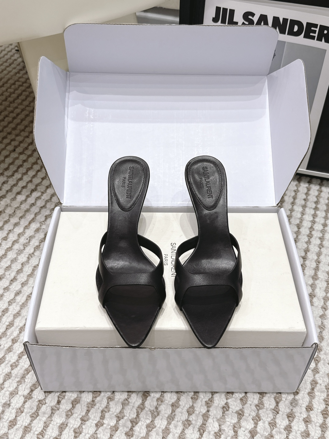 Saint Laurent мюли черные