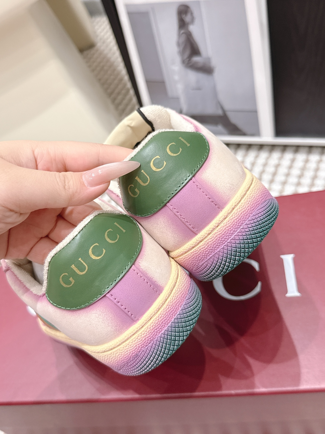 Gucci Style Leather Women's Shoes style reference detail image 8 from source 784615