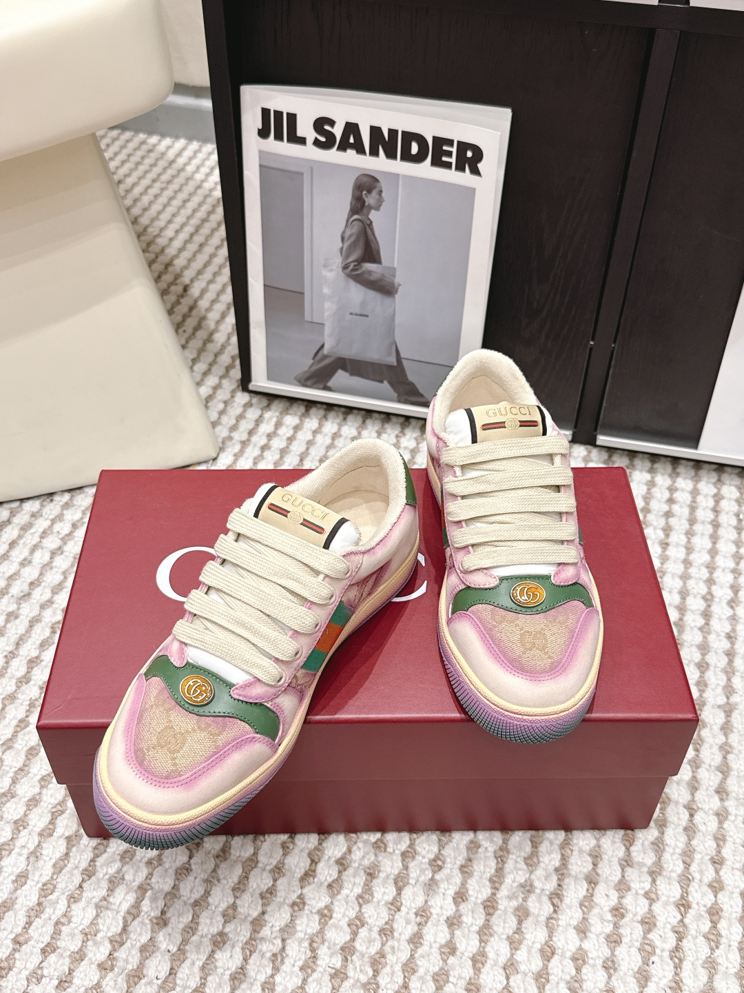 Gucci Style Leather Women's Shoes style reference detail image 4 from source 784615