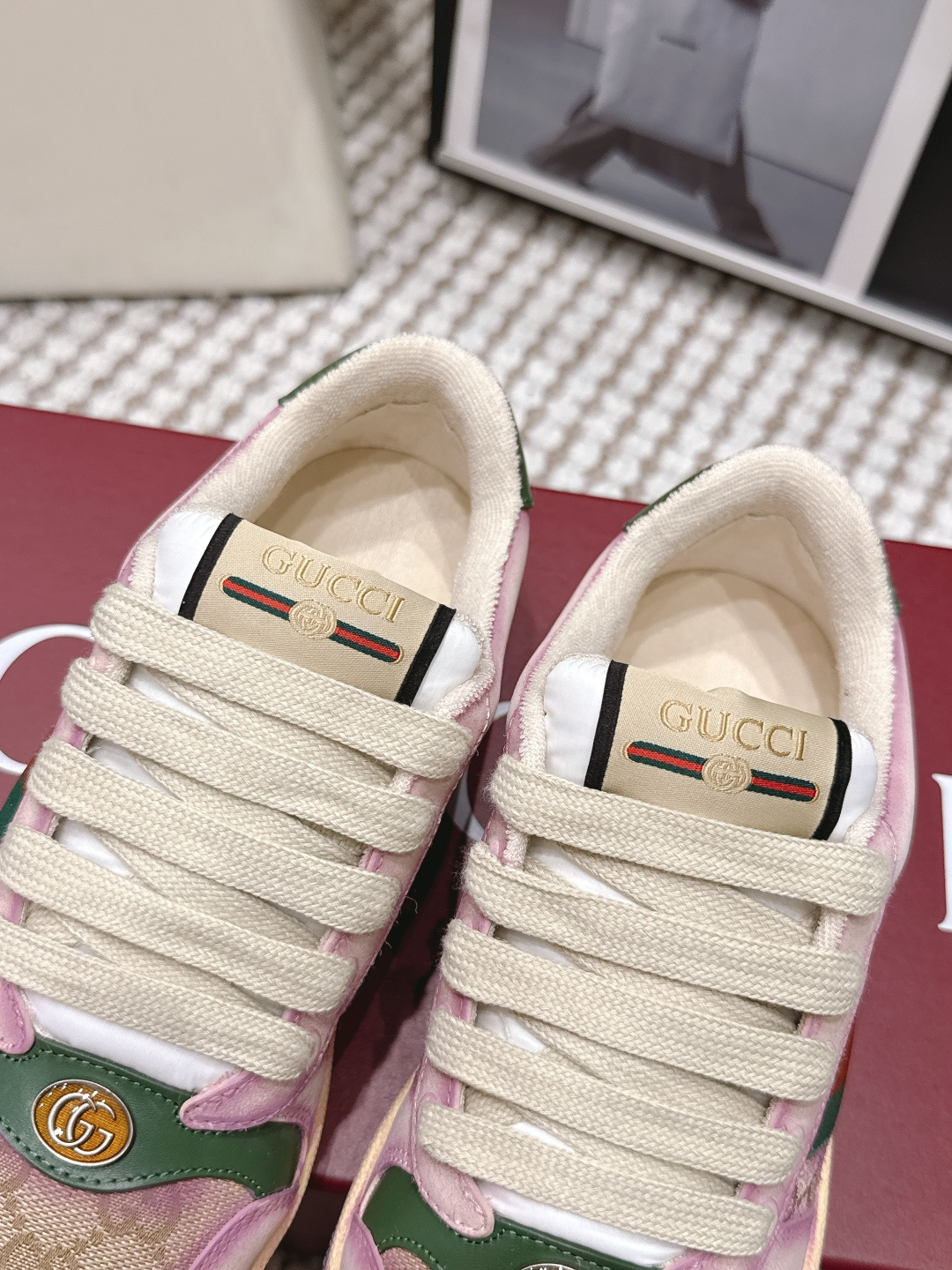 Gucci Style Leather Women's Shoes style reference detail image 6 from source 784615