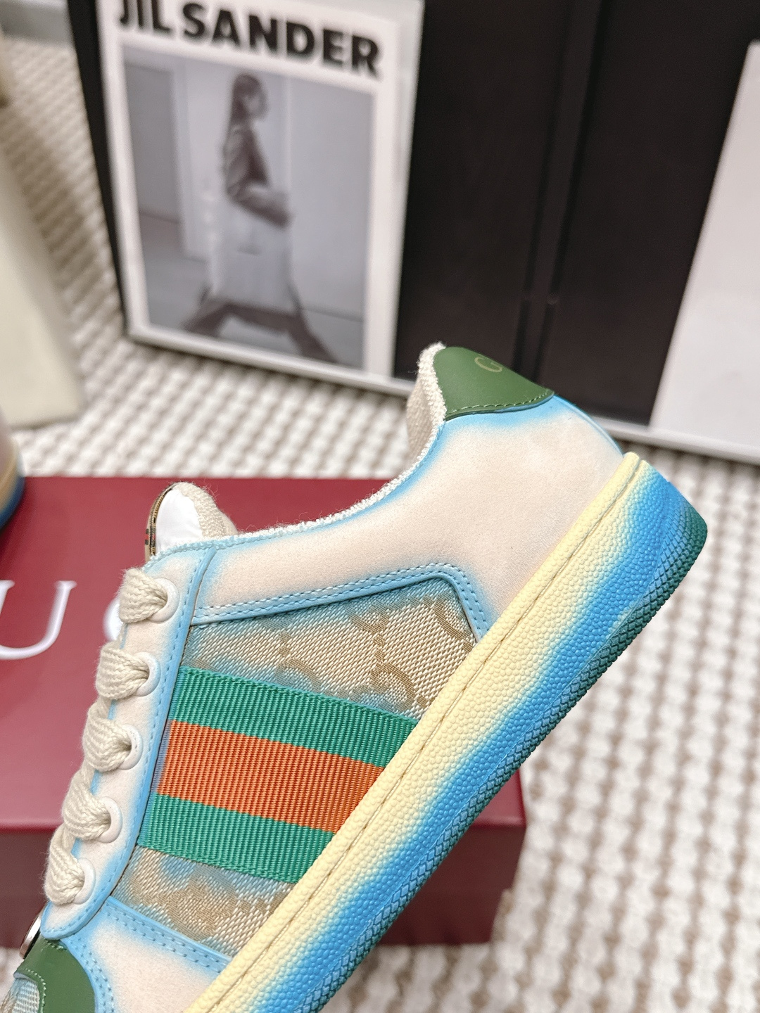 Gucci Style Leather Women's Shoes style reference detail image 6 from source 784616