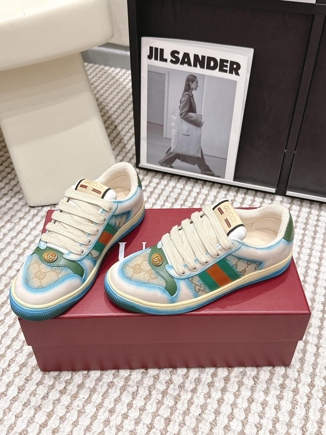 Gucci Style Leather Women's Shoes style reference detail image 3 from source 784616