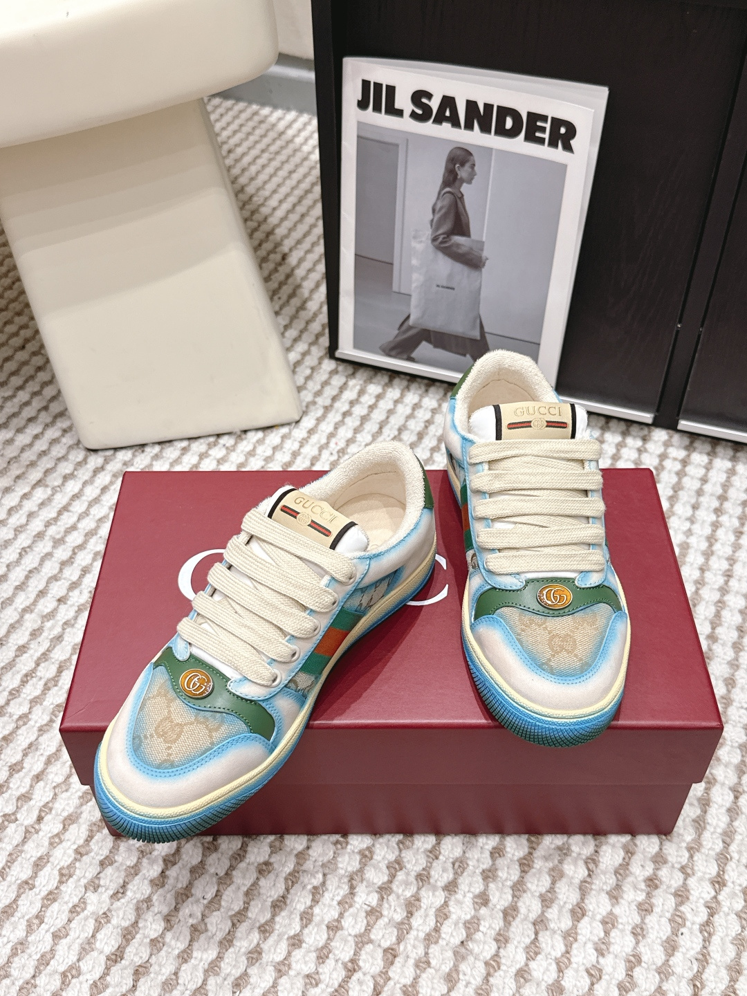 Gucci Style Leather Women's Shoes style reference detail image 4 from source 784616