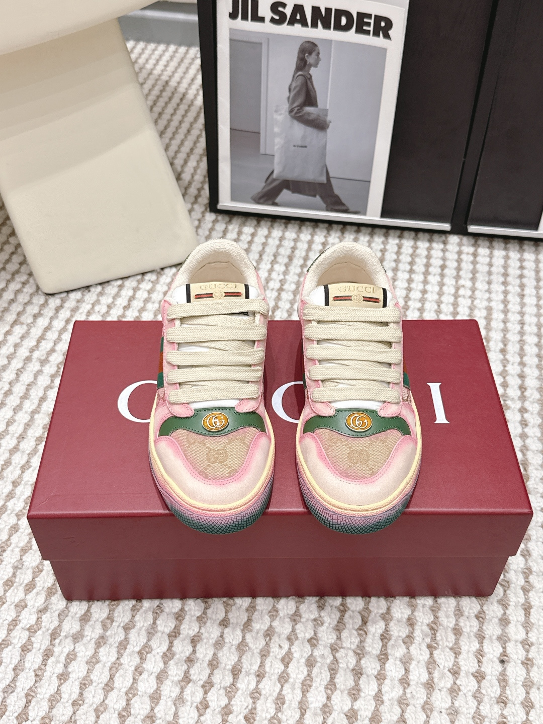 Gucci Style Leather Women's Shoes style reference detail image 1 from source 784617