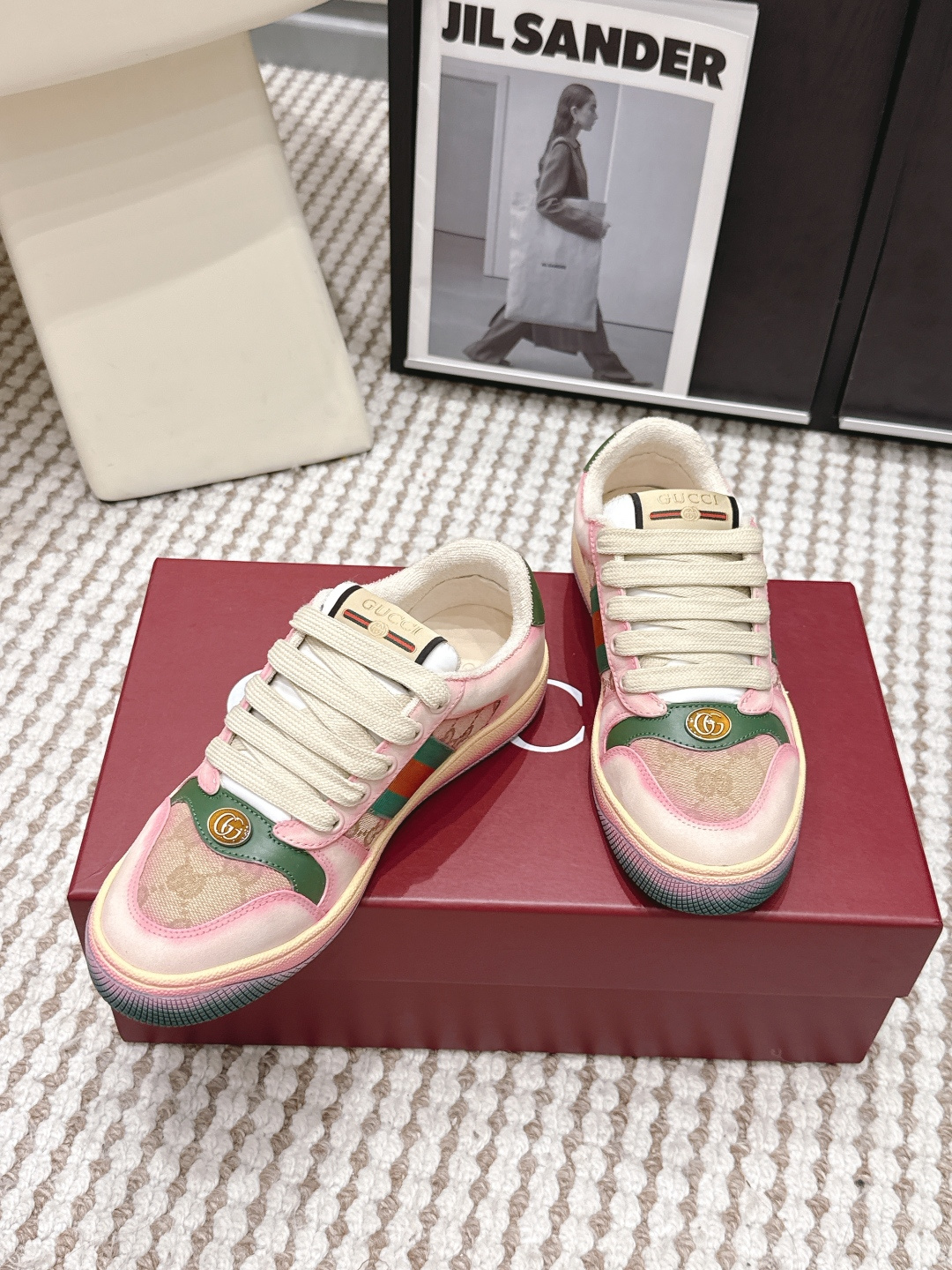 Gucci Style Leather Women's Shoes style reference detail image 4 from source 784617