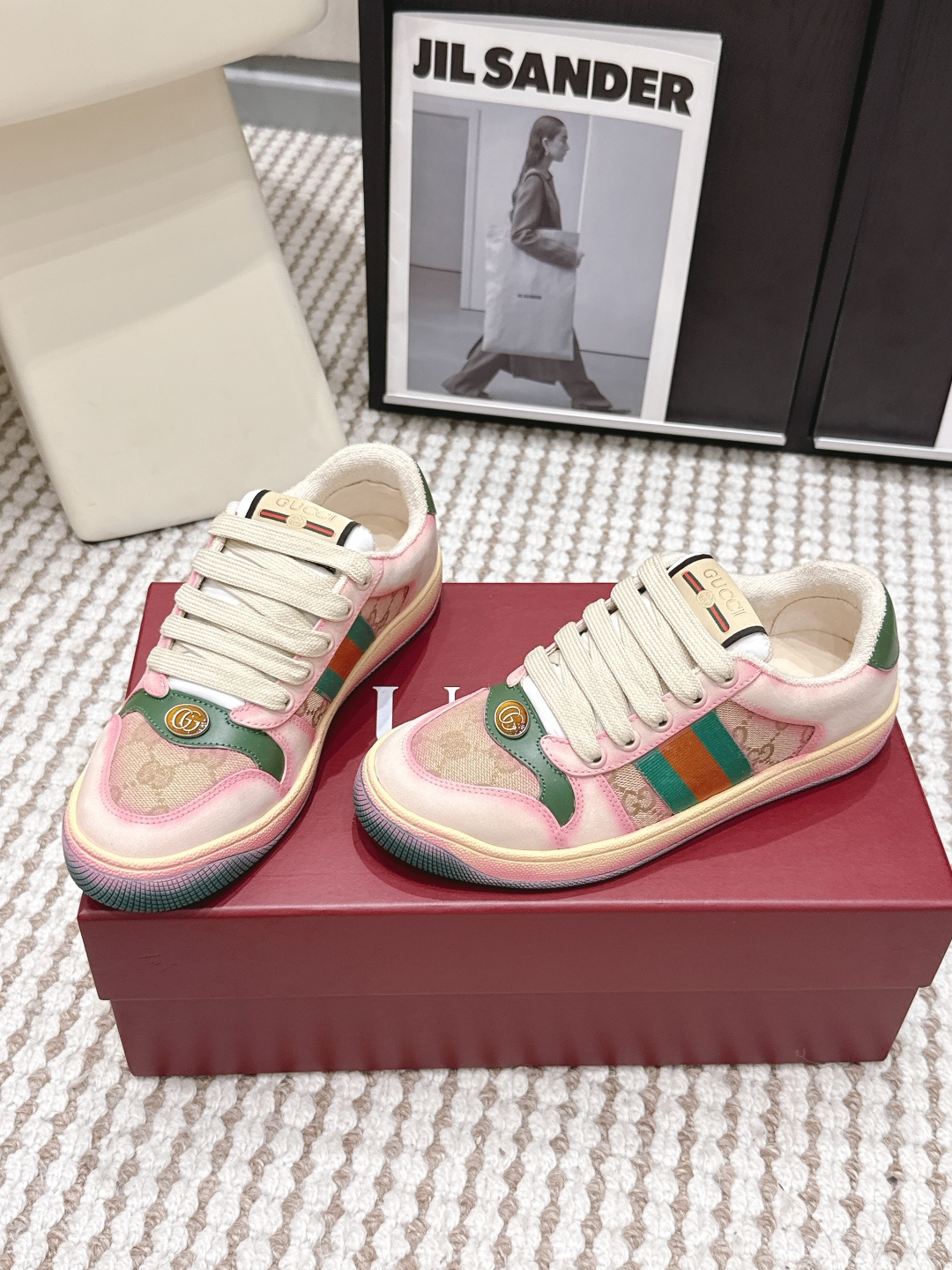 Gucci Style Leather Women's Shoes style reference detail image 3 from source 784617