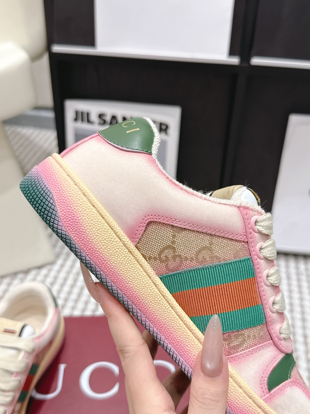 Gucci Style Leather Women's Shoes style reference detail image 7 from source 784617
