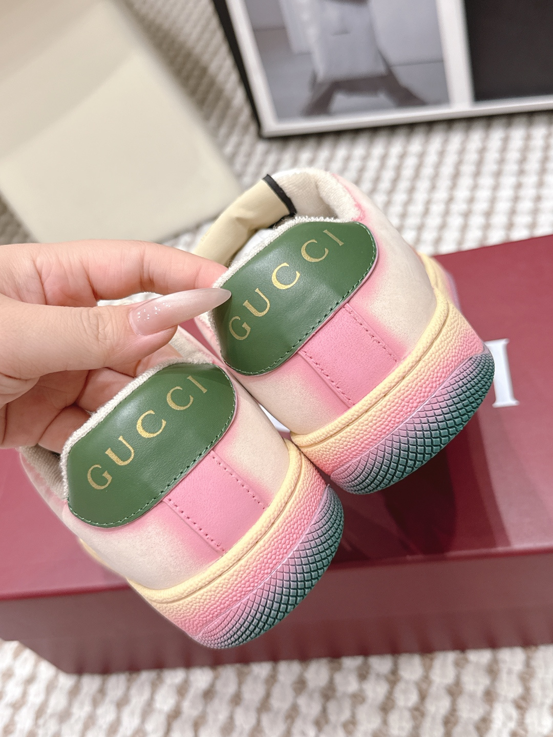 Gucci Style Leather Women's Shoes style reference detail image 8 from source 784617