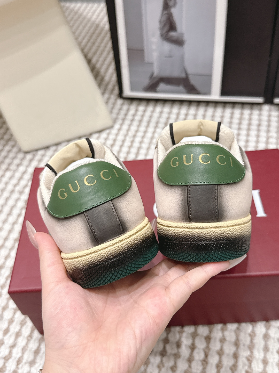 Gucci Style Leather Women's Shoes style reference detail image 8 from source 784618