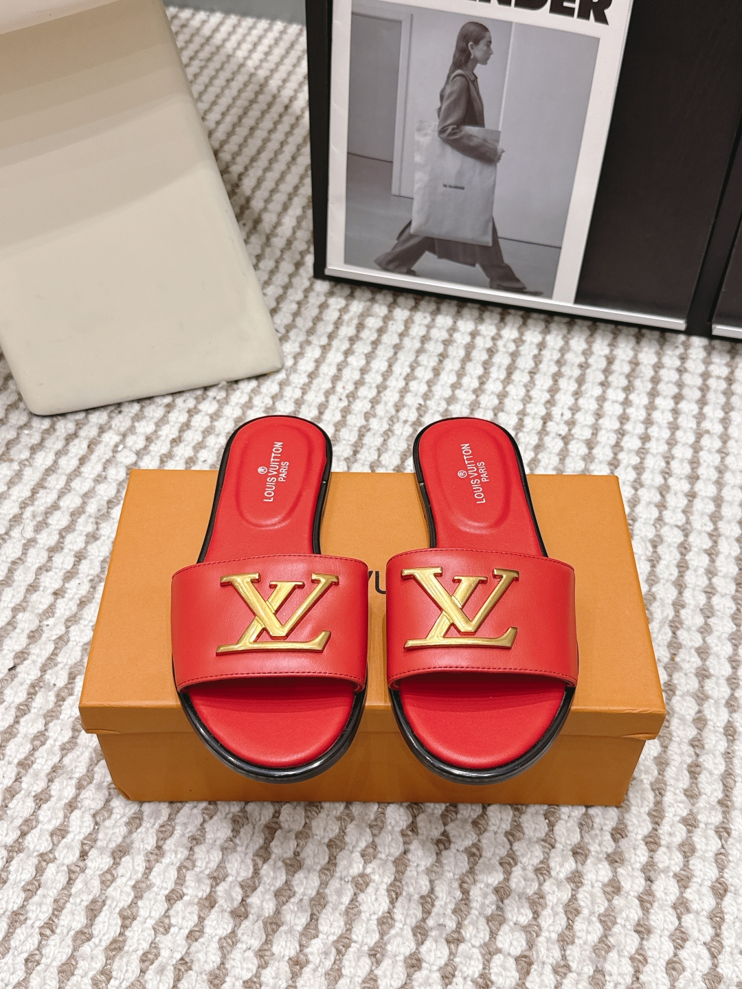 LV Style Pink Women's Shoes Lookbook Reference image 1