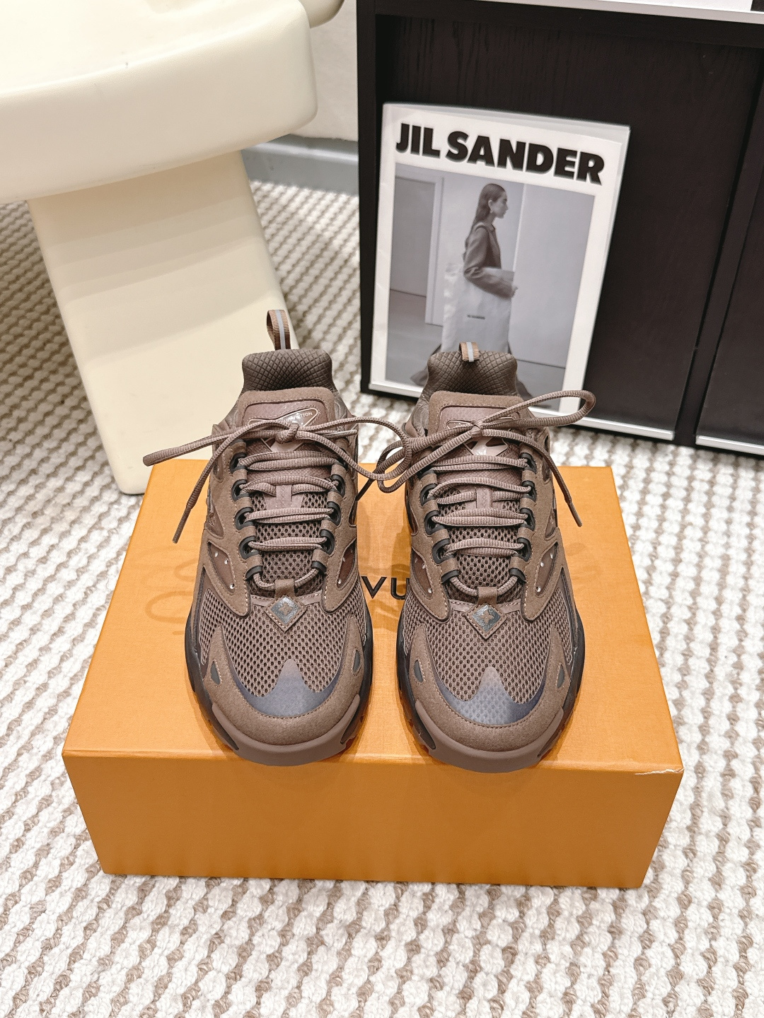 LV Style Green Leather Women's Shoes Lookbook Reference image 1