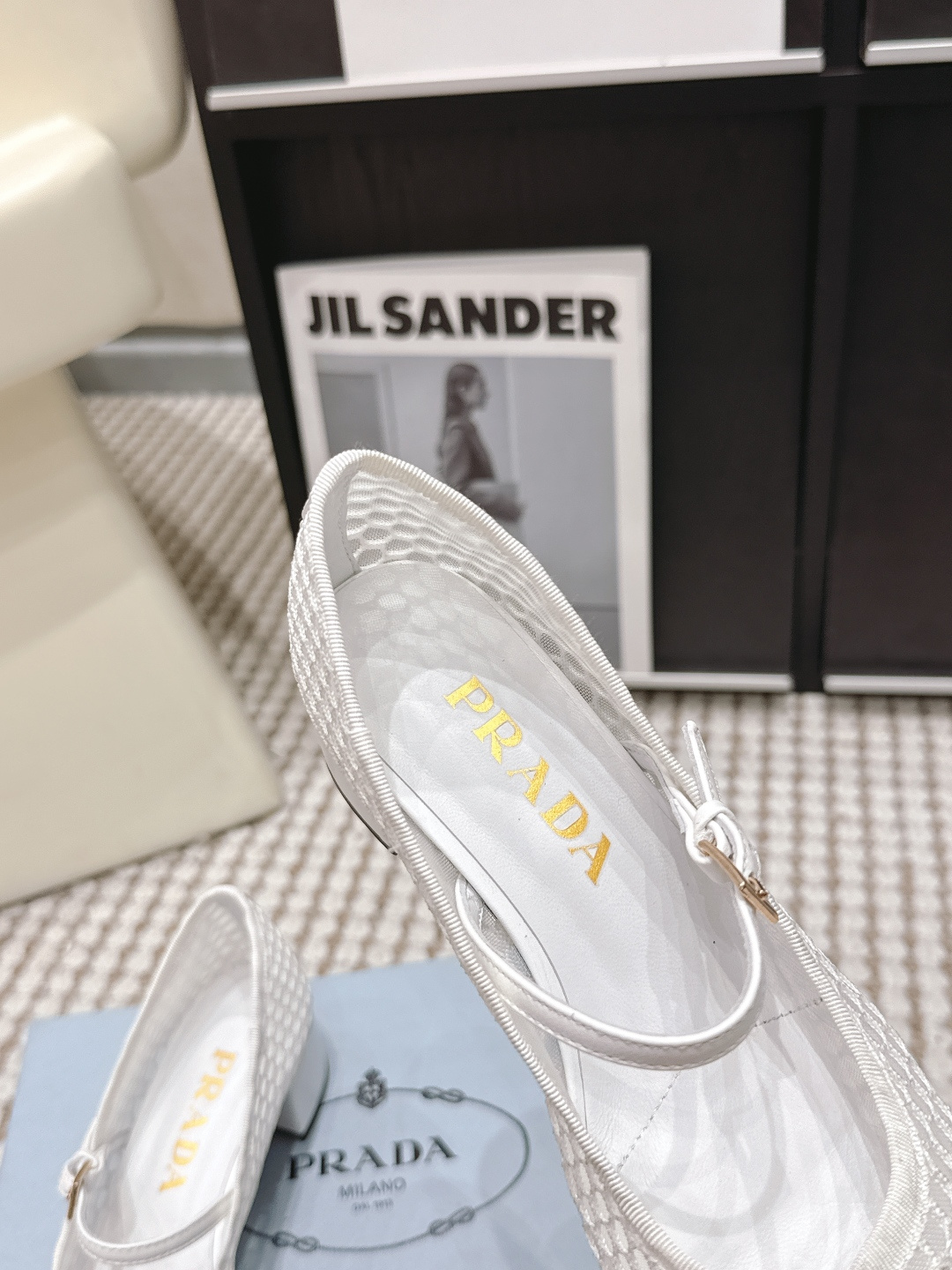 Prada Style Black Women's Shoes style reference detail image 6 from source 784851