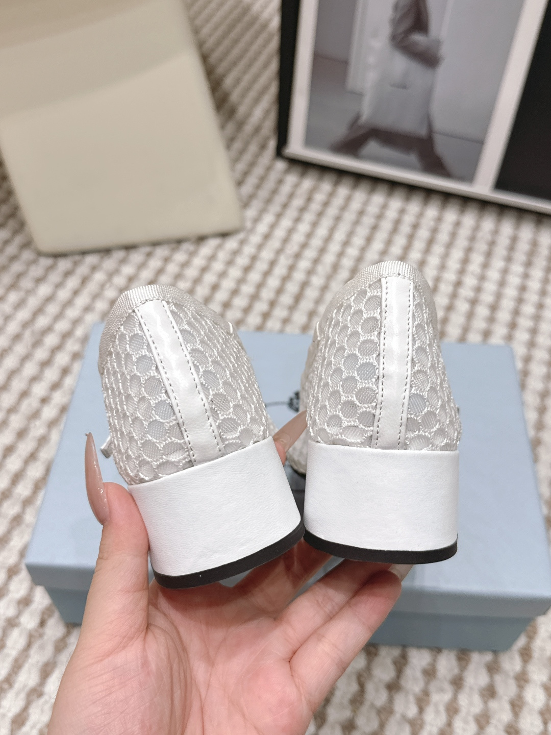Prada Style Black Women's Shoes style reference detail image 9 from source 784851