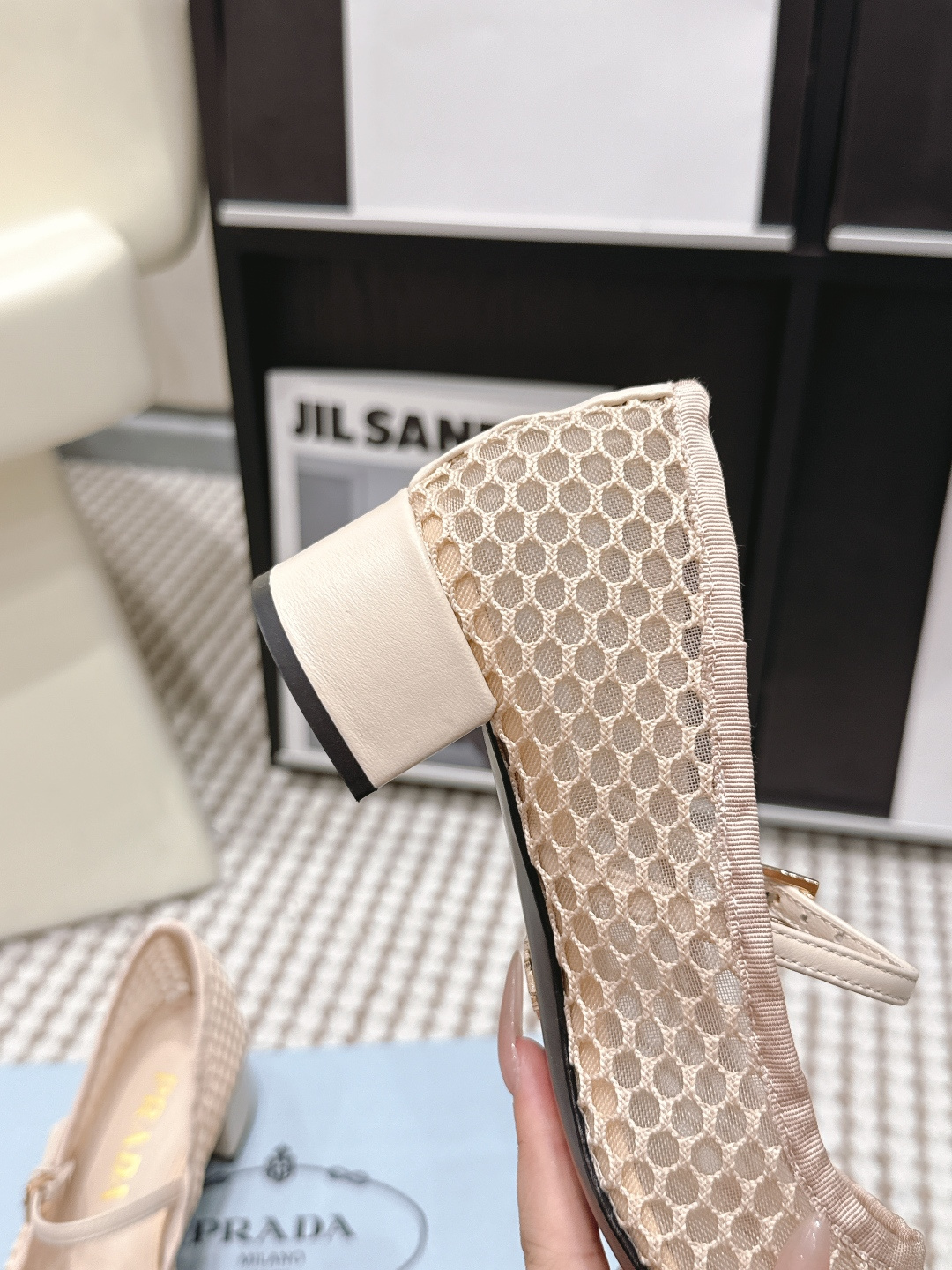Prada Style Black Women's Shoes style reference detail image 6 from source 784852