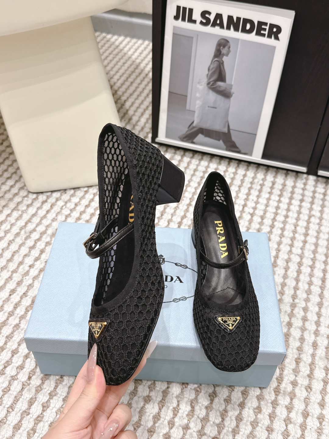 Prada Style Black Women's Shoes style reference detail image 5 from source 784853