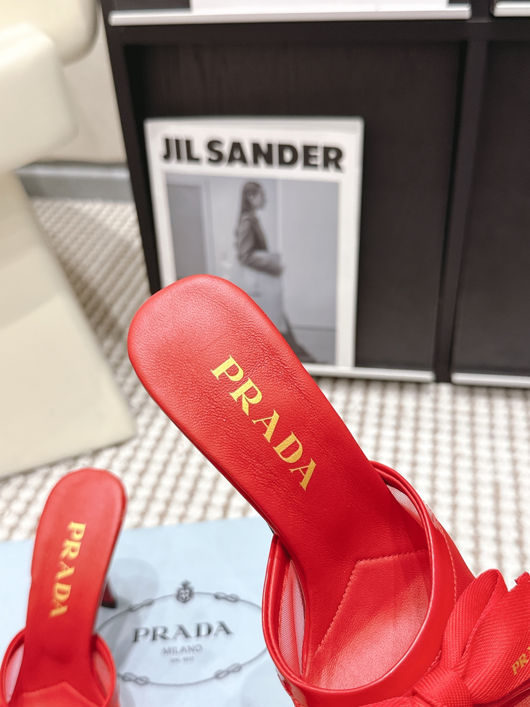 Prada Style Black Women's Shoes style reference detail image 6 from source 784854