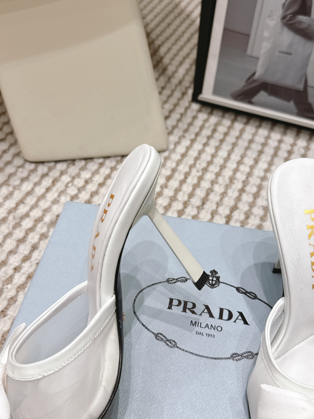 Prada Style Black Women's Shoes style reference detail image 6 from source 784856