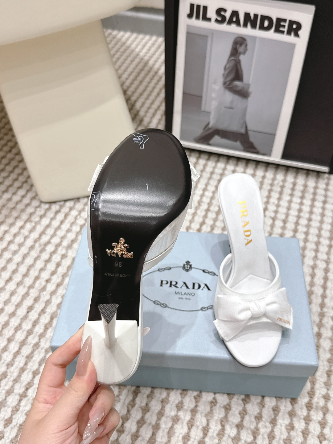 Prada Style Black Women's Shoes style reference detail image 9 from source 784856