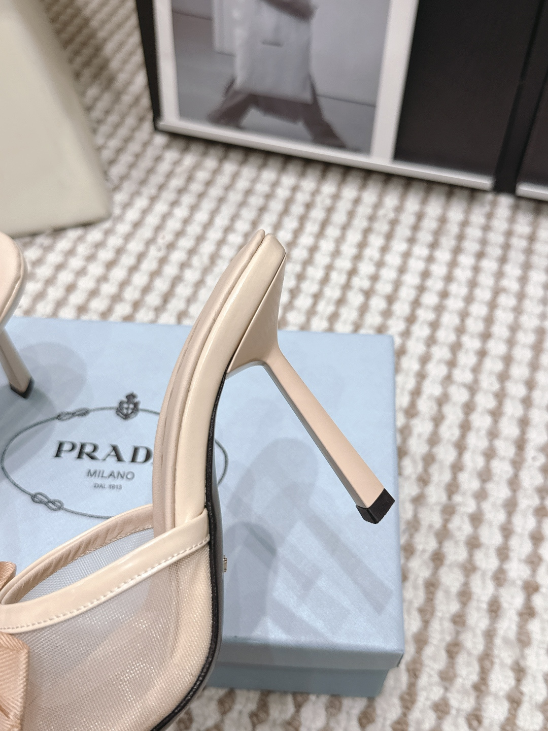 Prada Style Black Women's Shoes style reference detail image 7 from source 784857