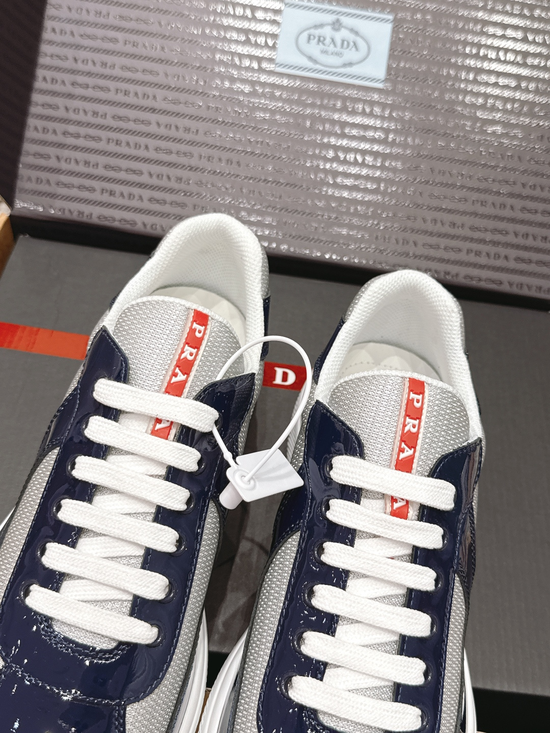 Prada Style Leather Women's Shoes style reference detail image 7 from source 784860