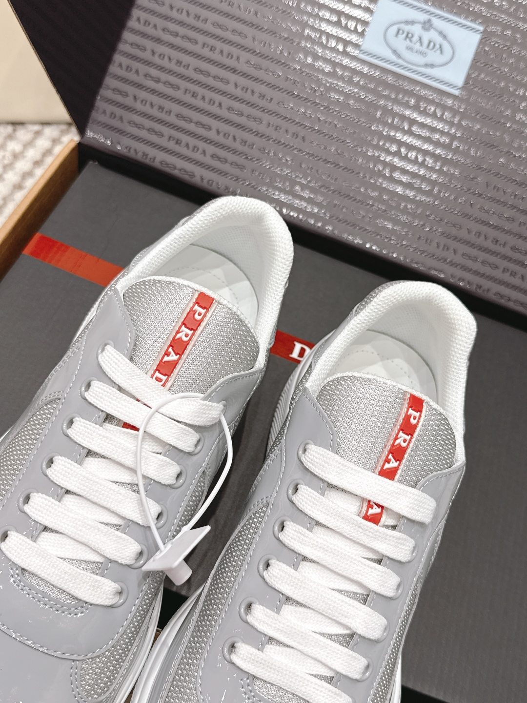 Prada Style Leather Women's Shoes style reference detail image 7 from source 784863