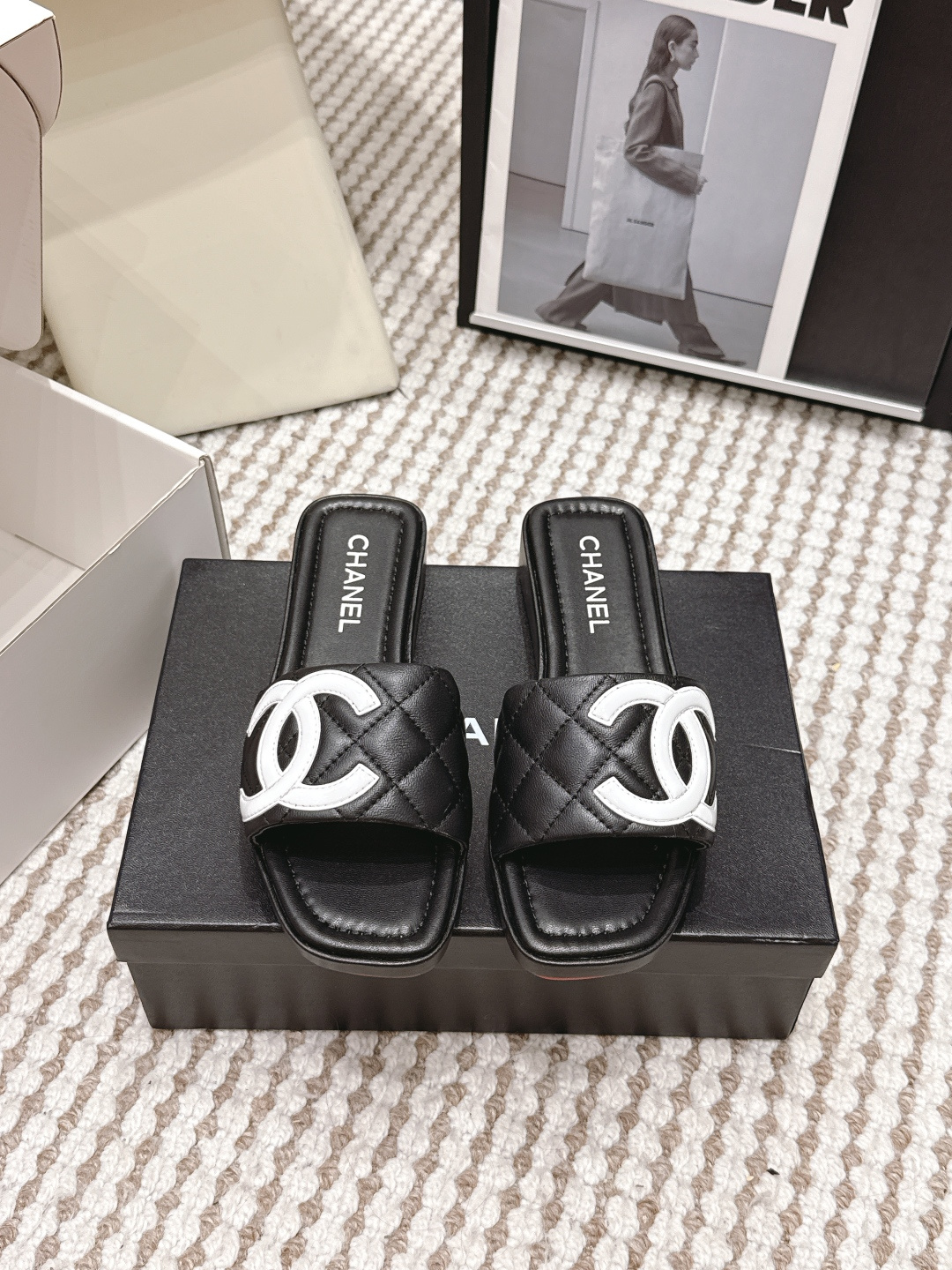 Chanel Style Leather Women's Shoes Lookbook Reference image 1