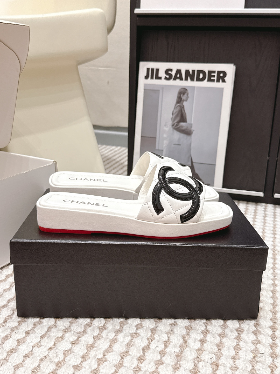 Chanel Style Leather Women's Shoes Lookbook Reference image 2