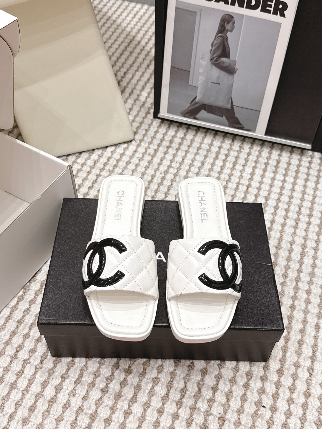 Chanel Style Leather Women's Shoes Lookbook Reference image 1
