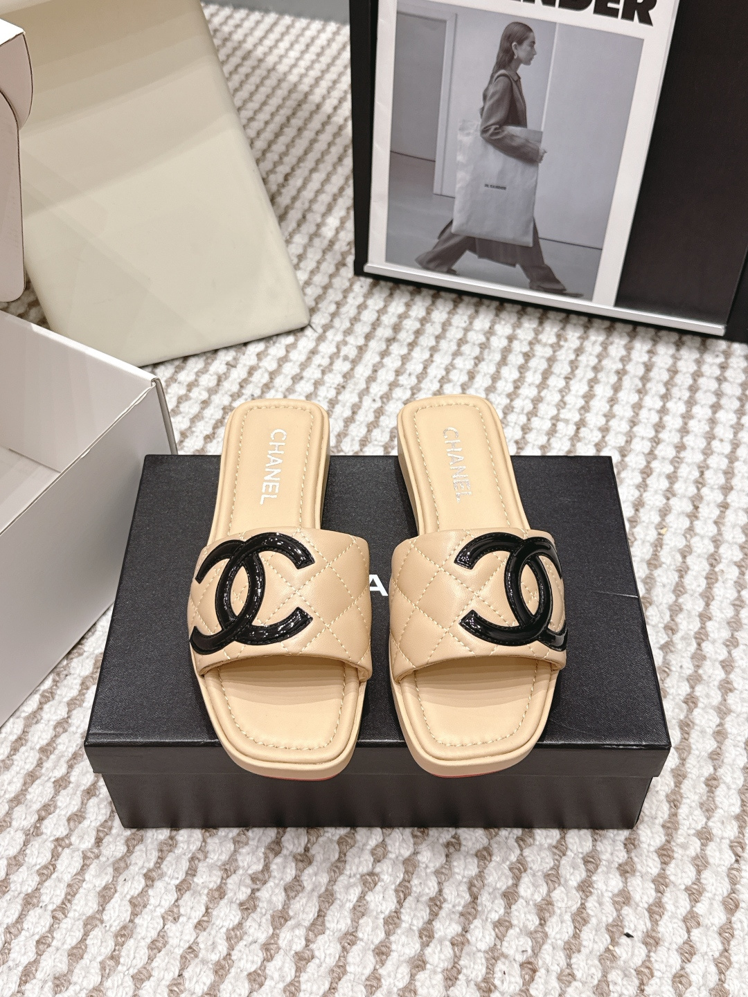 Chanel Style Leather Women's Shoes Lookbook Reference image 1