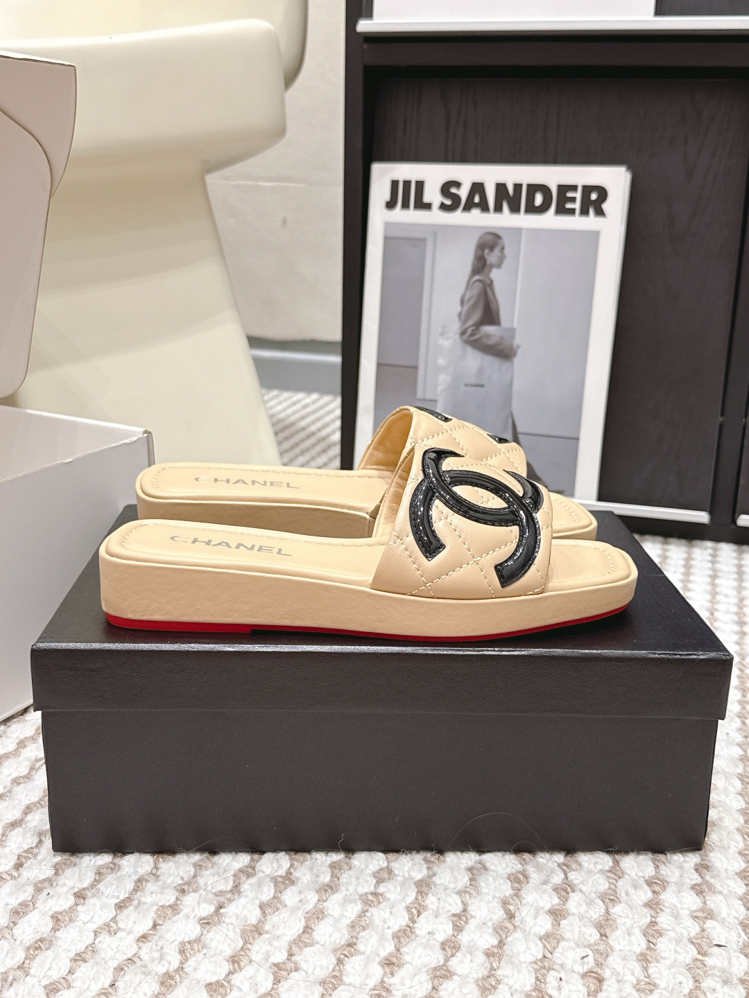 Chanel Style Leather Women's Shoes Lookbook Reference image 2