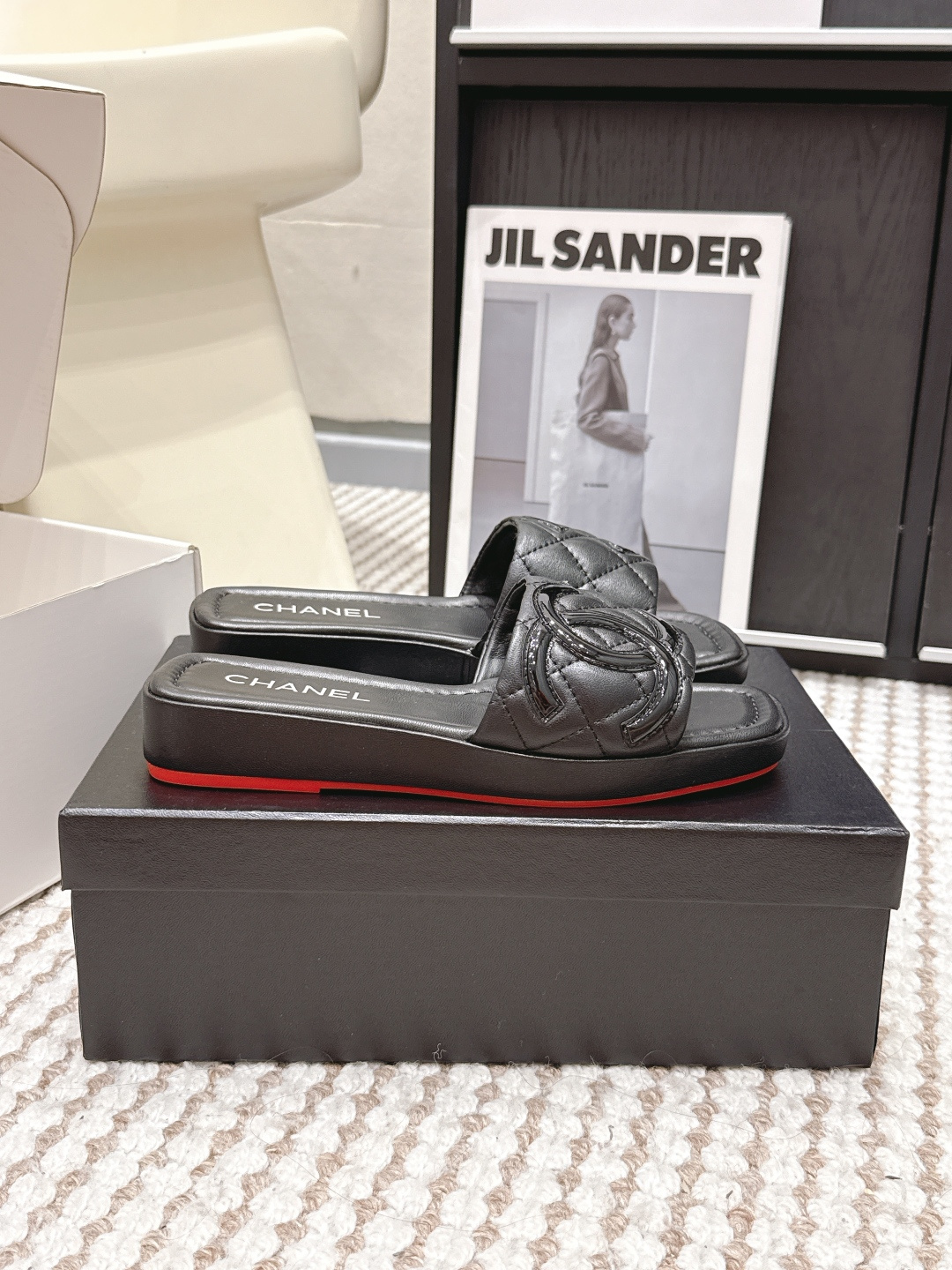 Chanel Style Leather Women's Shoes Lookbook Reference image 2