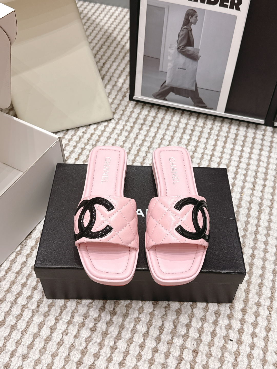 Chanel Style Leather Women's Shoes Lookbook Reference image 1