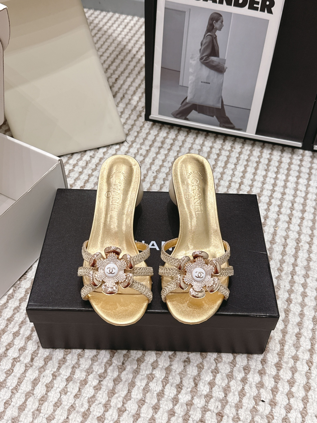 Chanel Style Leather Women's Shoes Lookbook Reference image 1