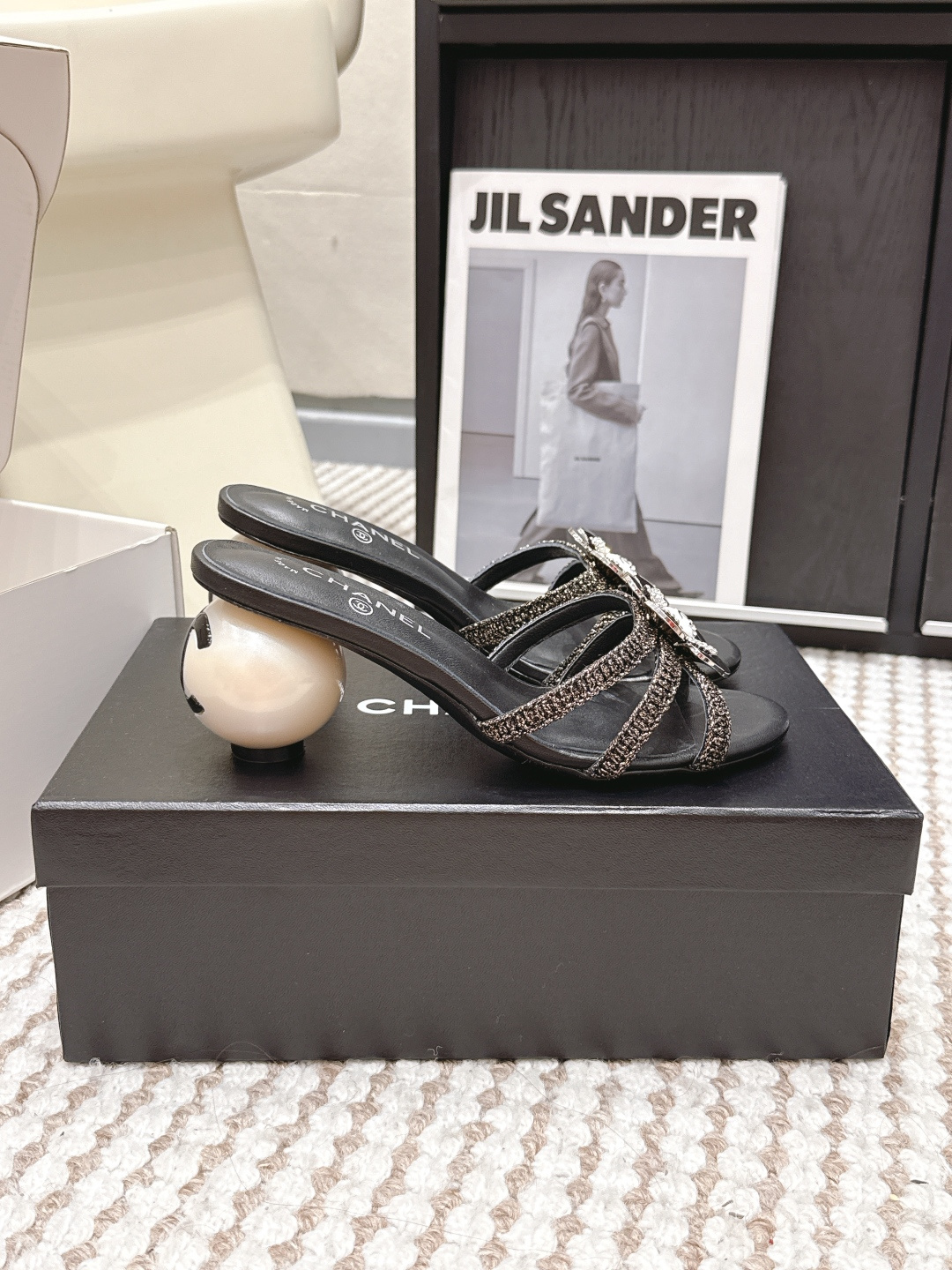 Chanel Style Leather Women's Shoes Lookbook Reference image 2