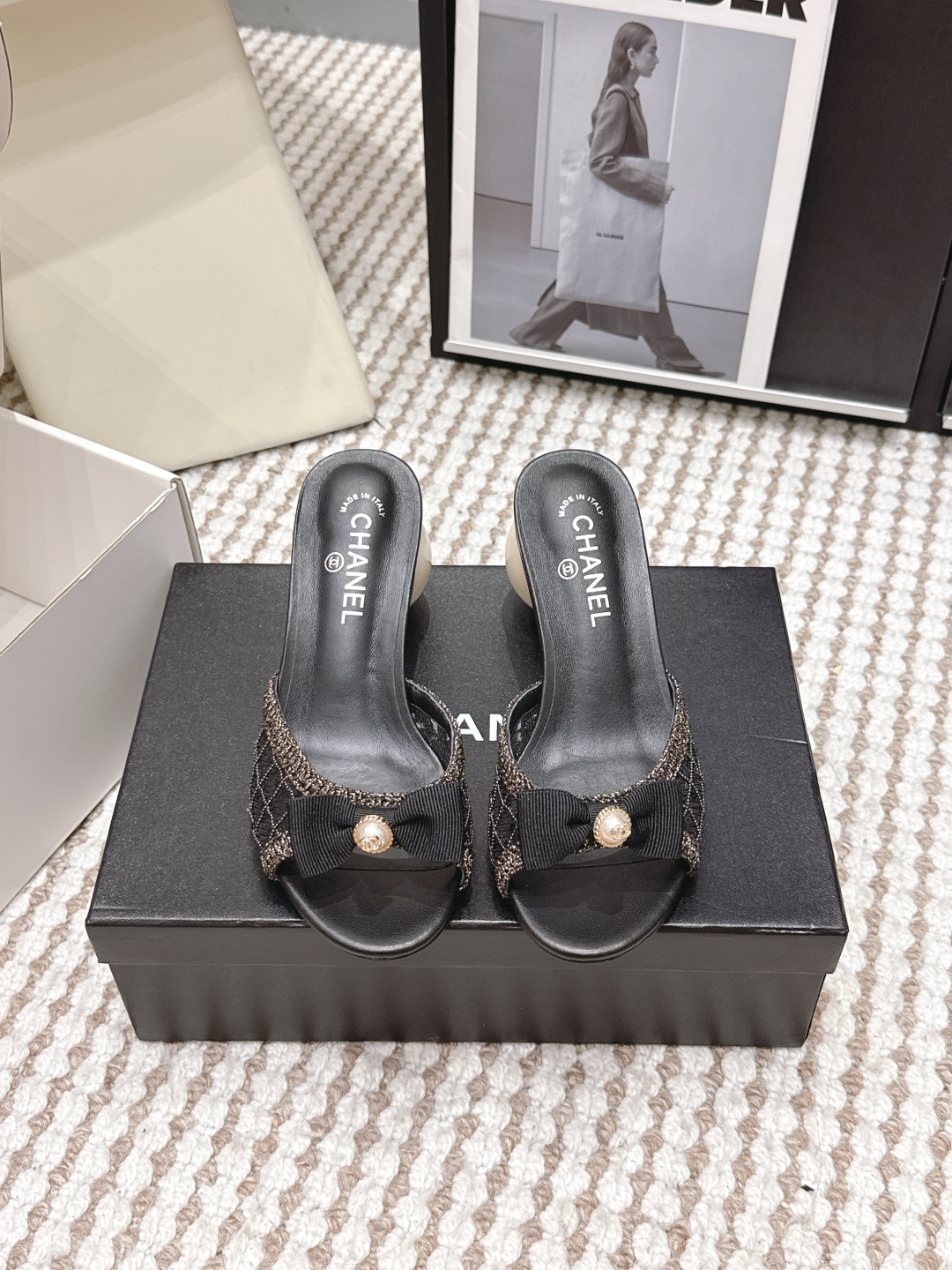 Chanel Style Leather Women's Shoes Lookbook Reference image 1