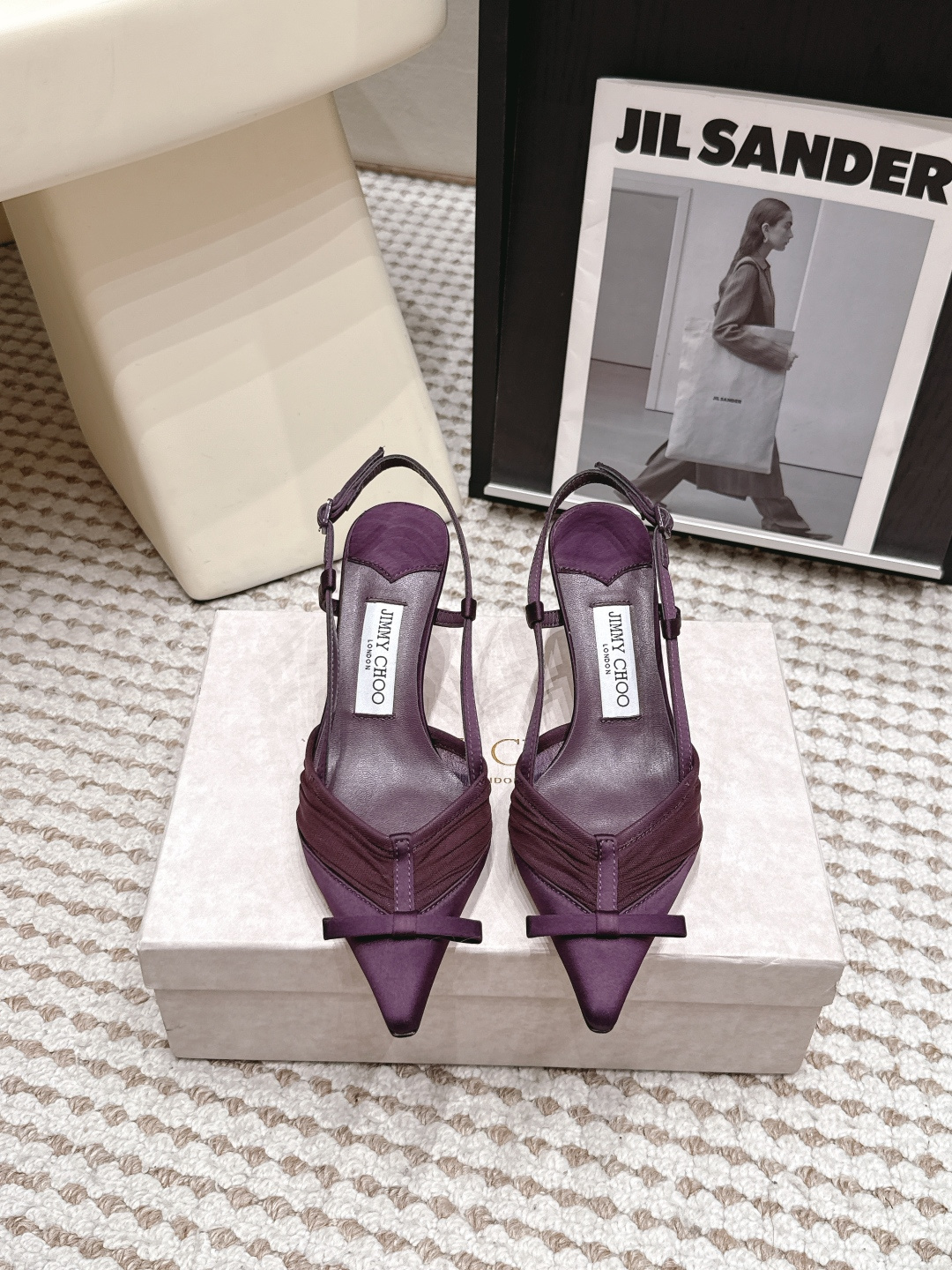 Женские туфли-сандалии Jimmy Choo, фиолетовый