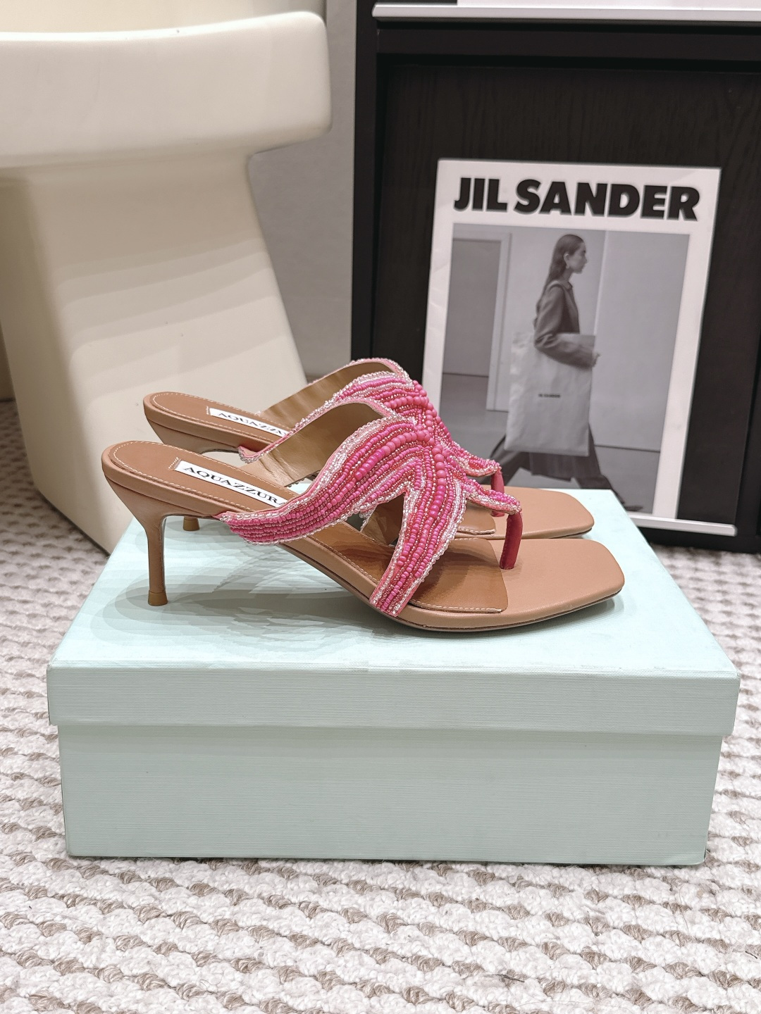 Сандалии Aquazzura с декором в виде звезды