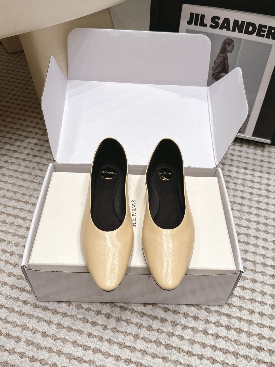 Женские туфли Mary Jane с ремешком Saint Laurent