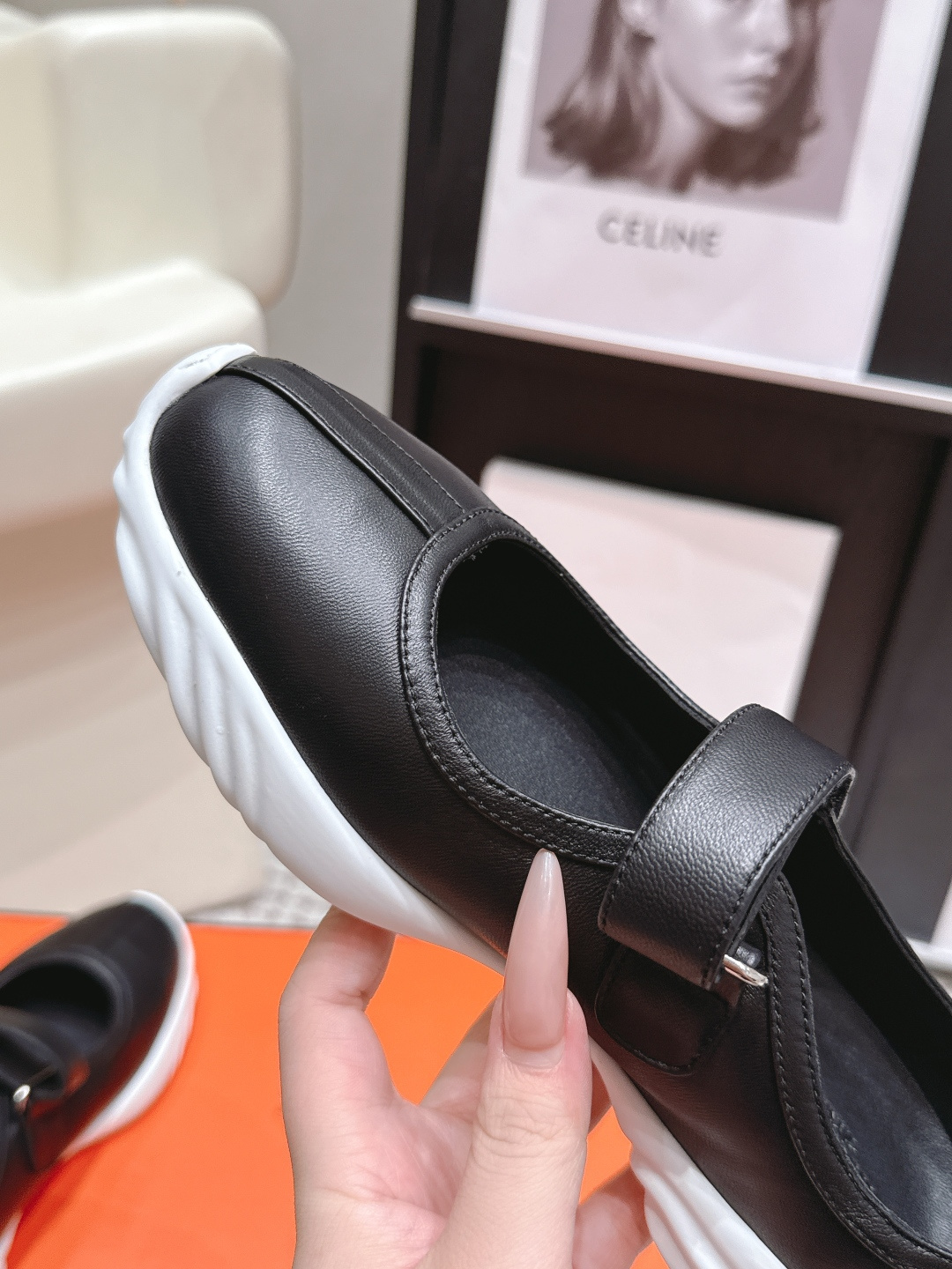 Hermes Mary Jane Shoes
