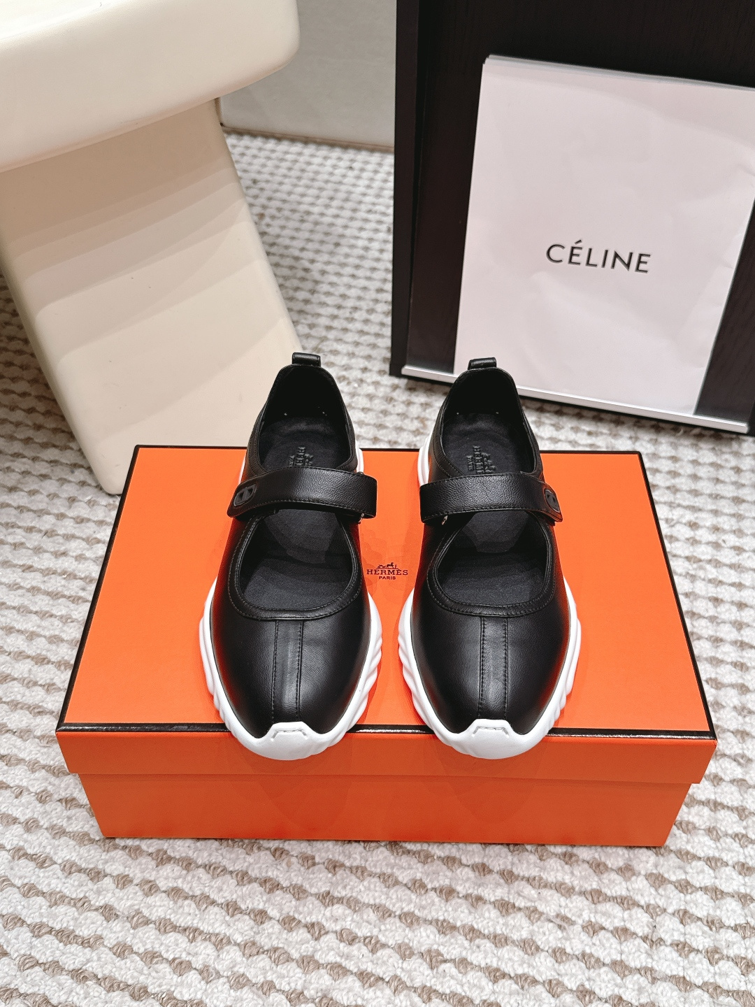 Hermes Mary Jane Shoes