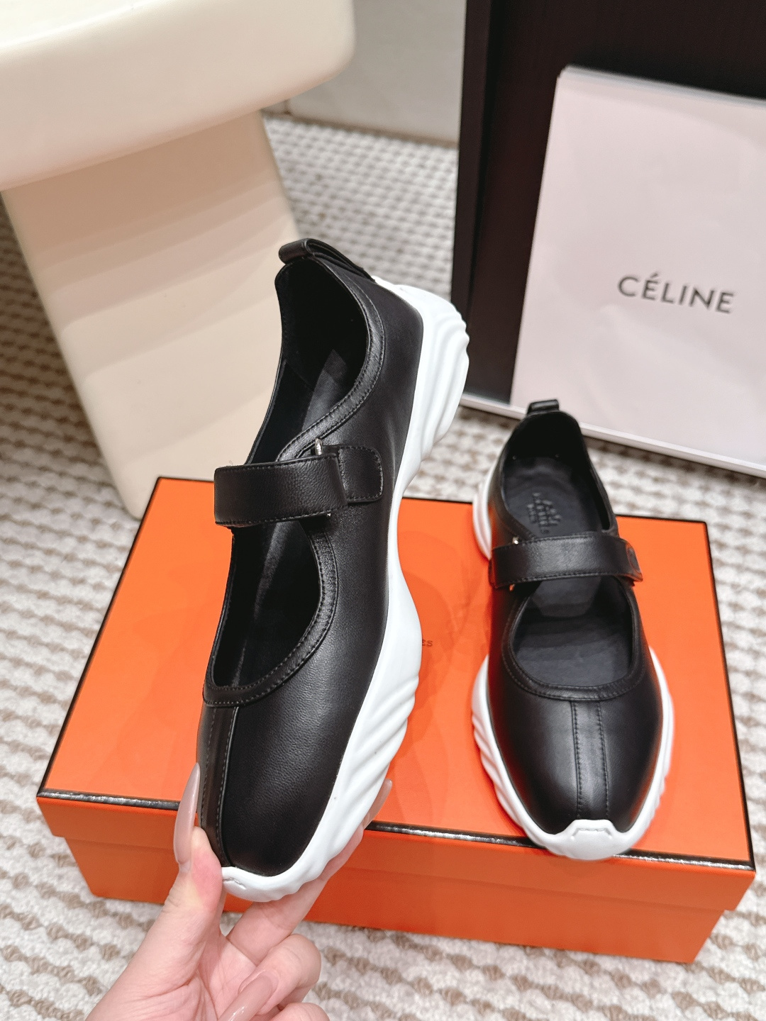 Hermes Mary Jane Shoes