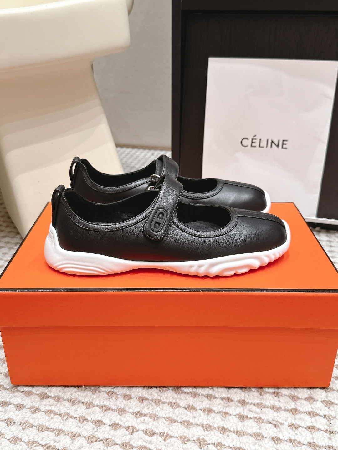 Hermes Mary Jane Shoes