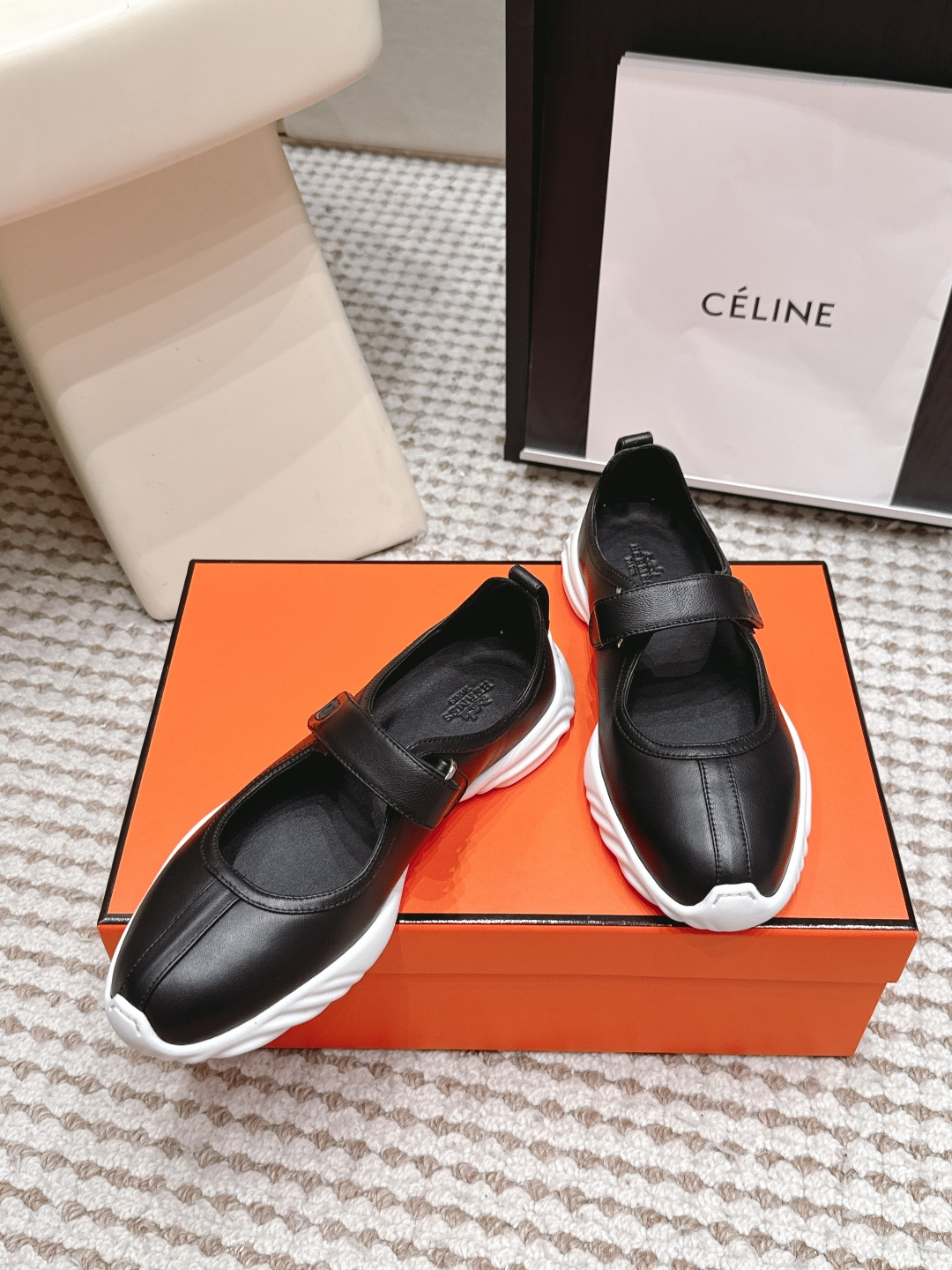 Hermes Mary Jane Shoes
