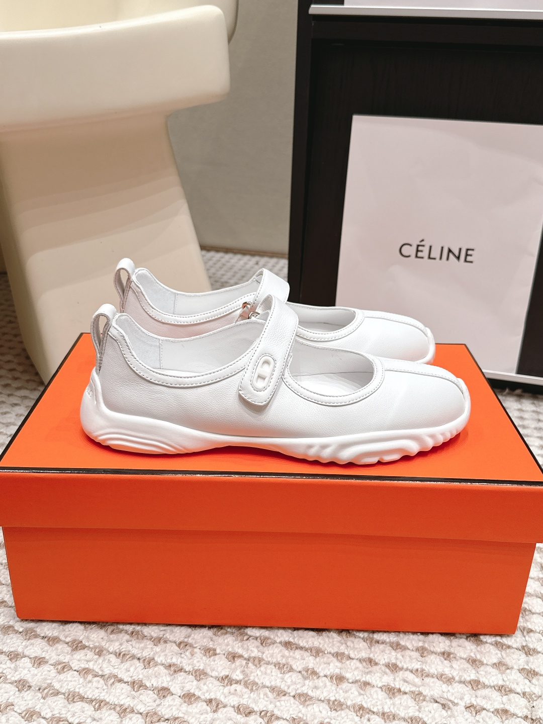Hermes Mary Jane Shoes