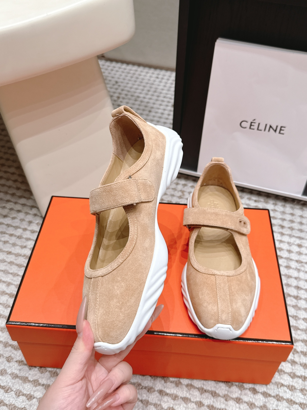 Hermes Mary Jane Shoes